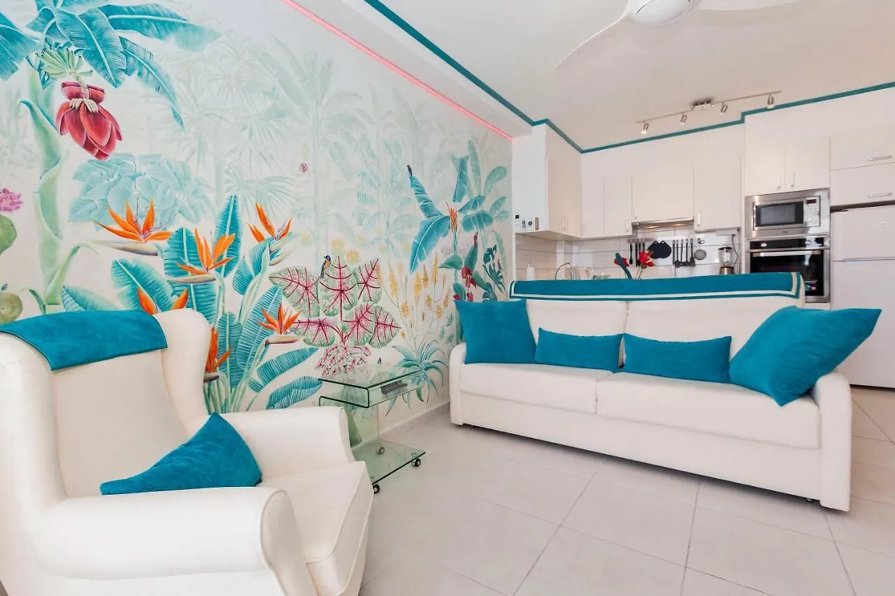 Apartamento First Line Sea, Luxury Penthouse, Sea And Sunset View Vivenda Vacational Guayero 618 Los Cristianos  0*, Los Cristianos (Tenerife)